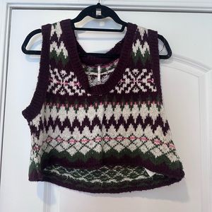 Free People cropped sweater